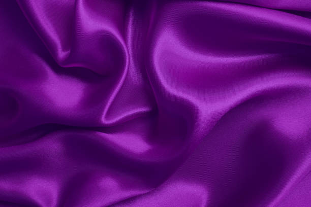 istock Dark purple fabric texture background, detail of silk or linen pattern. 1459525719