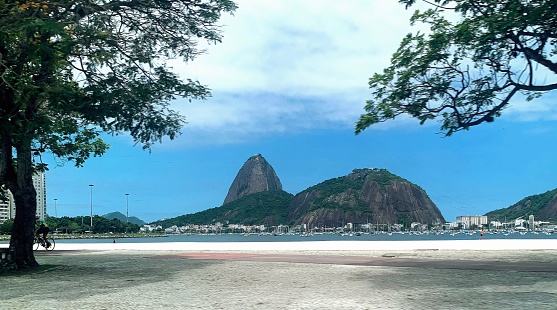 Gorgeous view of Botafogo Cove, with the famous Sugarloaf Mountain in the background