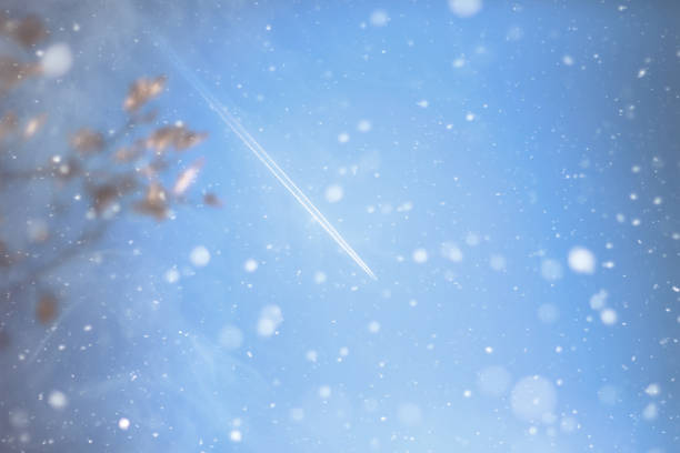 The sky is blue with clouds, beautiful by nature. Blue sky with white clouds