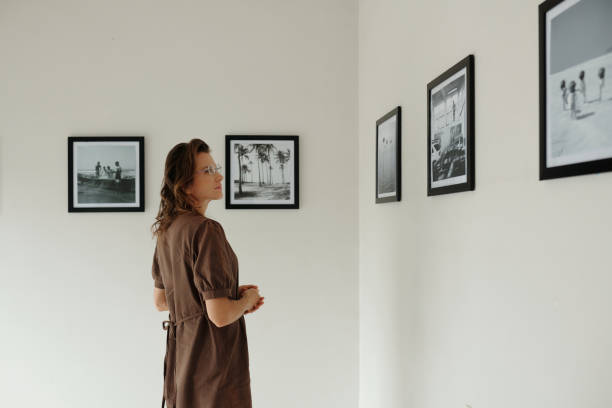 istock Mature Woman in Museum 1459540872