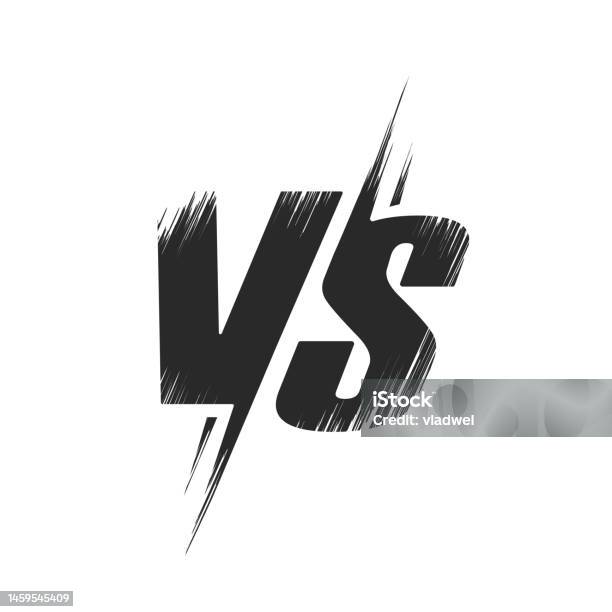 Vs background for fight battle or sport Royalty Free Vector