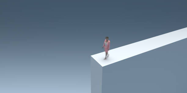 istock The concept of difficulty in reaching to success 1459548994