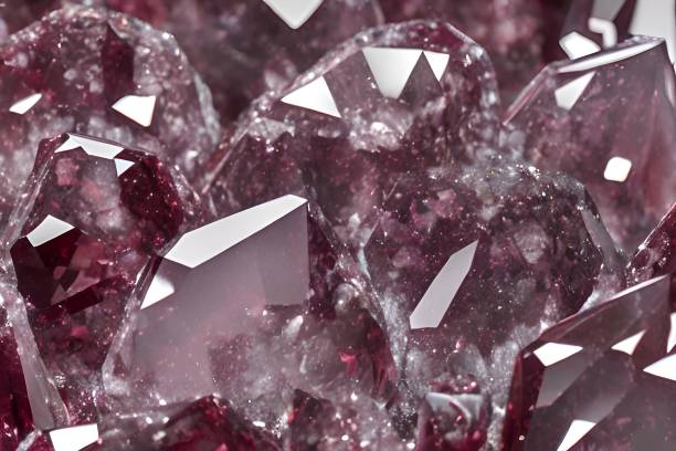 istock Close-up of granate crystals 1459552017