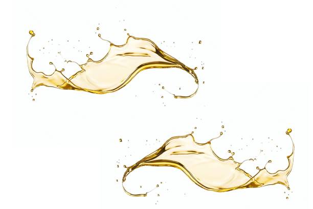 istock Automotive oil - isolated on a white background 1459560579