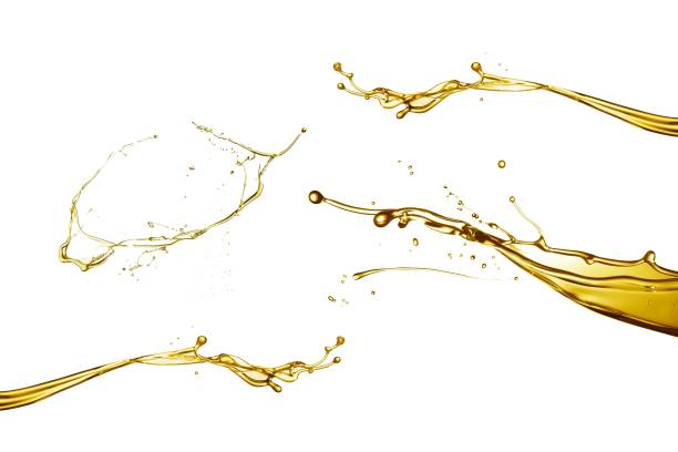 istock Automotive oil - isolated on a white background 1459560583
