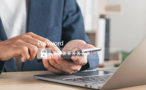 istock Concept of cyber security. Secure access to user's personal information and Encryption. Information security and encryption, Secure internet access. 1459560727