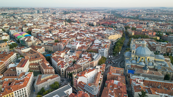 Panoramic views of Barcelona from Spanish Civil War bunkers where anti-aircraft guns were installed.