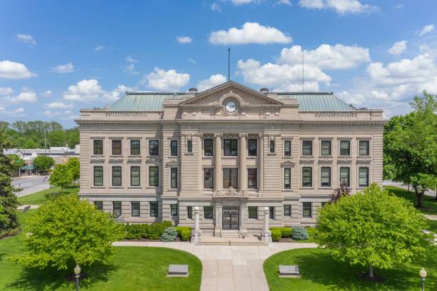 istock Dekalb County Courthouse in Dekalb County, Illinois, USA 1459580488
