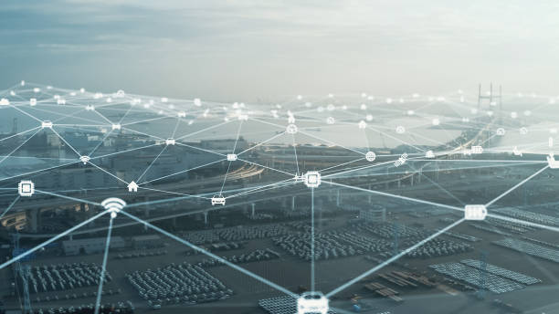 istock Transportation and technology concept. ITS (Intelligent Transport Systems). Mobility as a service. 1459581781