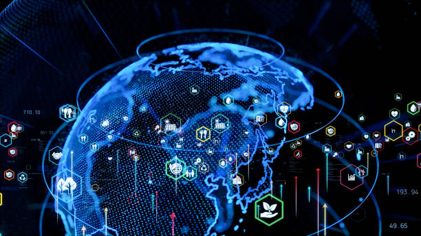 istock Global growth concept. Sustainable development goals. SDGs. 1459583510