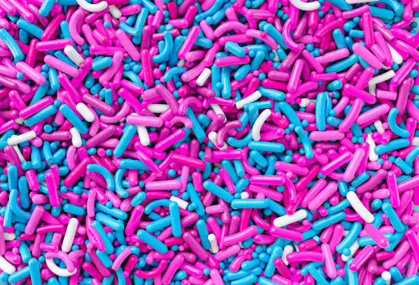 istock Colorful sprinkles Colorful sweet background. 1459583829