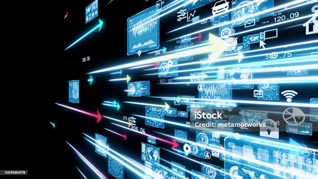 Digital Development Transparent Digital Transformation Concept High Speed Agile Development Stock Photo ...