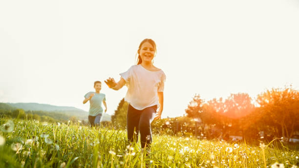 istock Children playing in meadow 1459591644