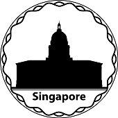 istock Singapore Stamp 1459593075