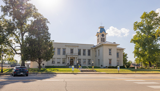 Ormsby County Courthouse in downtown Carson City Nevada USA