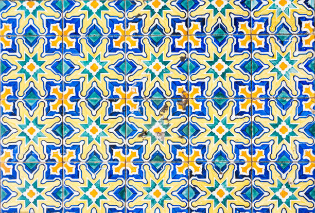 istock Old fashioned Portuguese wall tiles 1459633976
