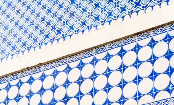 istock Blue tiled wall in Portugal 1459634105