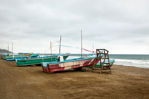 View of a Beach in Manta - Ecuador - Travel Destination - South America