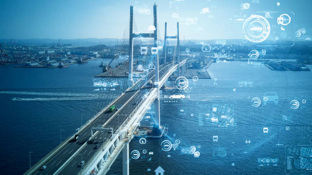 istock Transportation and technology concept. ITS (Intelligent Transport Systems). Mobility as a service. 1459640294