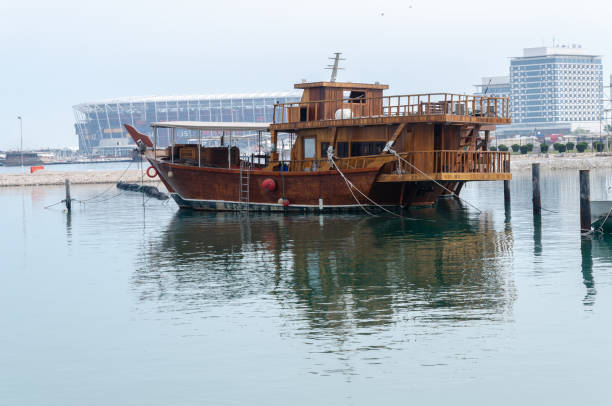 istock Traditional Dhow boat, Doha, Qatar 1459642802
