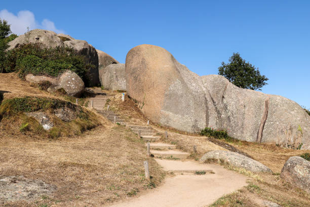 istock Boulders on the Cote de Granit Rose in Brittany 1459646577