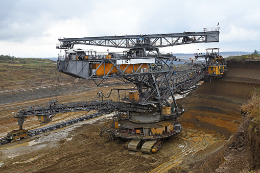 coal mine opencast mining and blue mining machinery