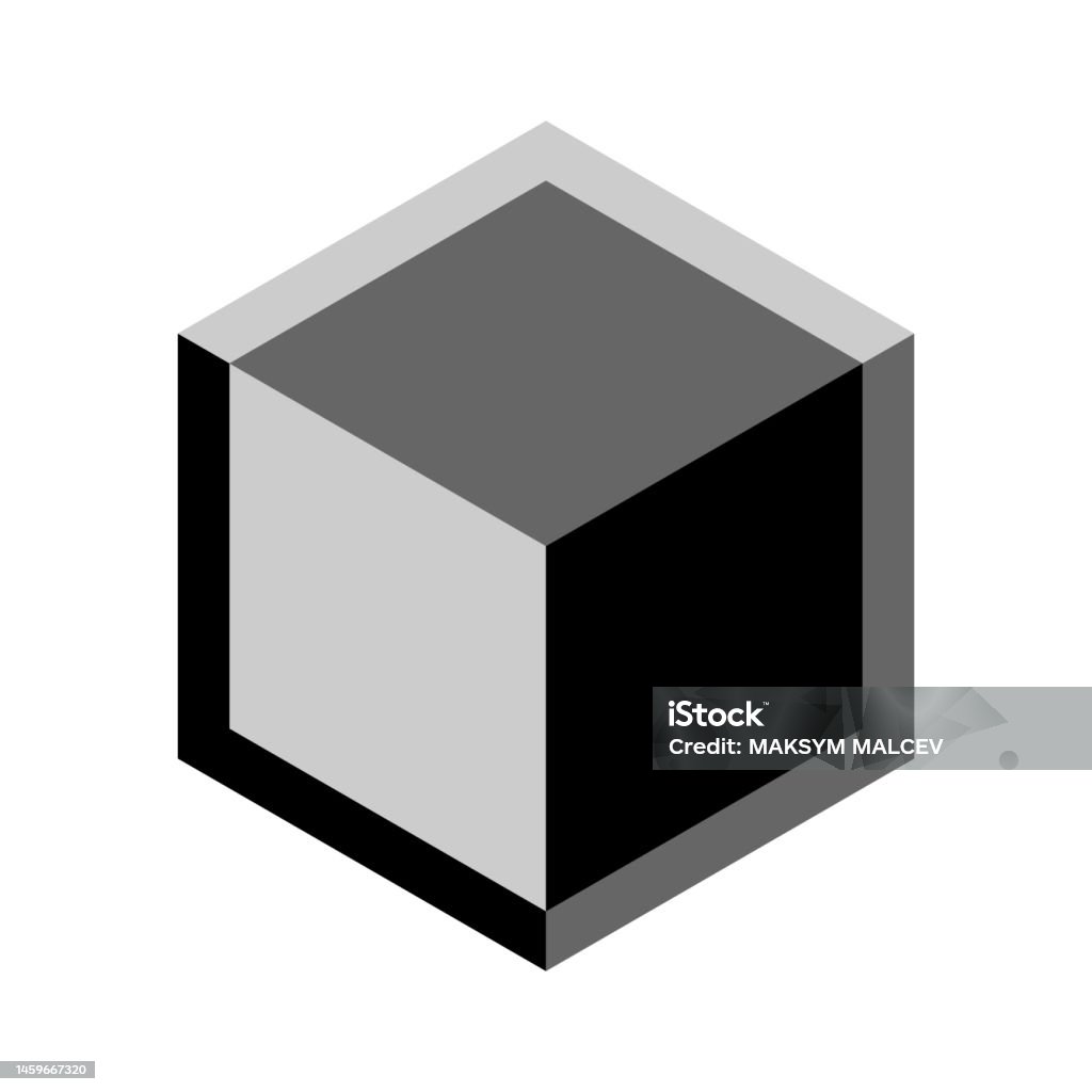 Hình Đẳng Áp Trừu Tượng Hiện Đại Hình Lục Giác Màu Đen Và Xám Với ...