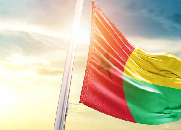 istock Guinea-Bissau flag 1459668756