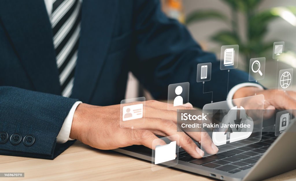 Tech Exchange Computer Cloud Computing Digital Document Transfer Technology Exchange ...