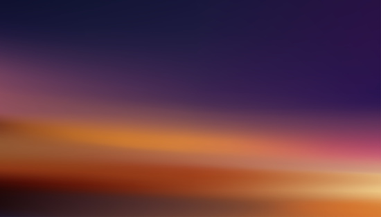 Sky Sunset evening with Orange,Yellow,Pink,Purple,Blue color, Golden Hour Dramatic twilight landscape,Vector Banner horizontal Romantic Dusk Sky of Sunrise or Sunlight for four seasons background.