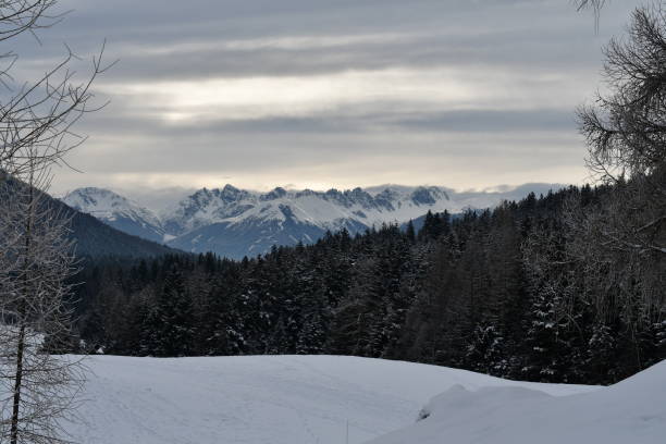 istock Beautiful landscape in winter around Seefeld in Tirol 1459682130