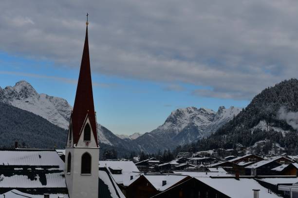 istock Beautiful landscape in winter around Seefeld in Tirol 1459683368
