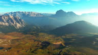 istock Aerial view Italian alps - Seceda mountain 1459703497
