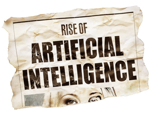 istock Torn newspaper headline about the rise of artificial intelligence 1459713655