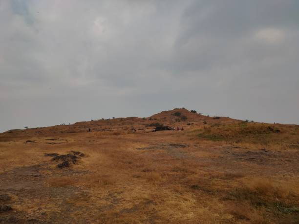 istock Bottom top view on a slope mountain 1459719605