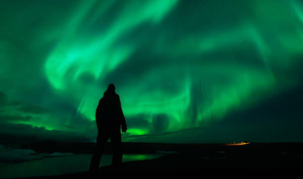 istock Northern lights in Iceland´s places 1459729748