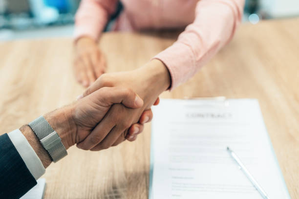 istock Business people handshake 1459735658