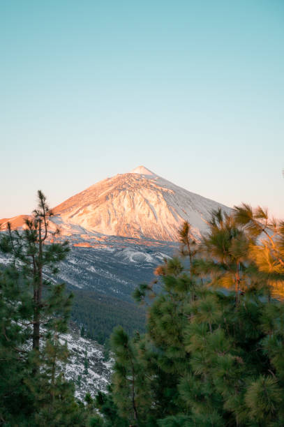 wschód słońca na teide - pico de teide zdjęcia i obrazy z banku zdjęć