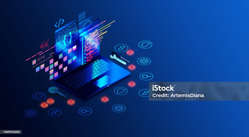 Software Development Kit And Application Programming Interface Concept ...