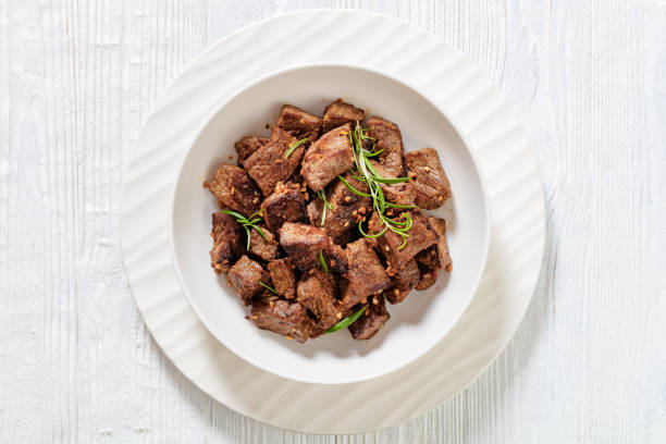 istock seared juicy new york strip steak bites 1459763259