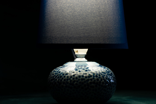 night table lamp included shines in the dark, retro style lamp