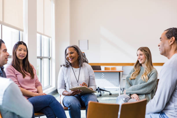 istock Friends meet to hear about financial planning 1459782871