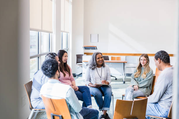 istock Diverse group of friends meet after work 1459782894