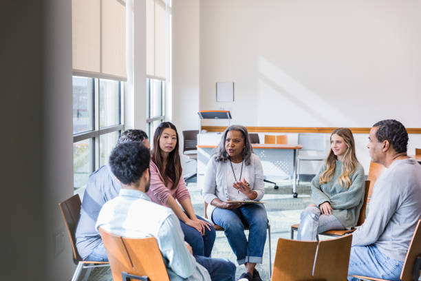 istock Diverse group of colleagues meet 1459782898