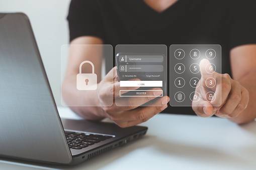 Tech Security Account Cyber Security In Twostep Verification Login User Identification ...