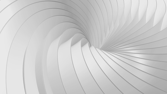 White spiral  background. Abstract digital illustration