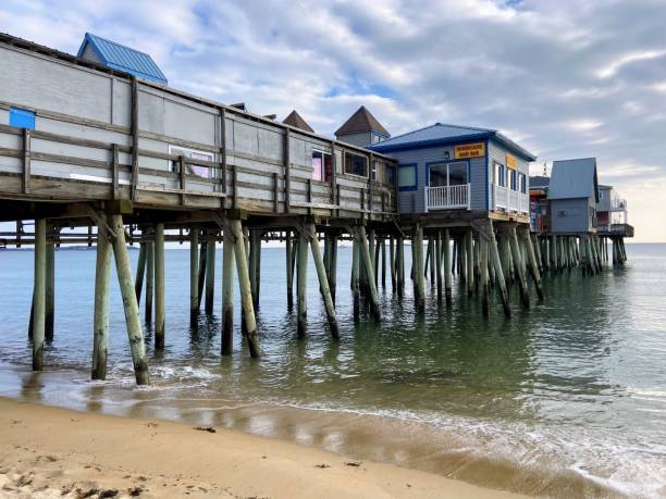 istock Pier at Old Orchard Beach, Maine 1459821708