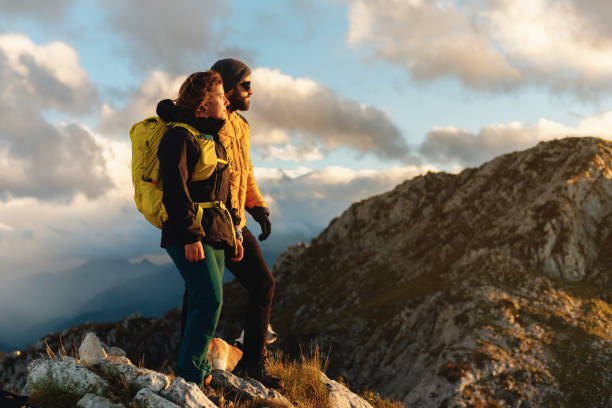 istock people hiking in the mountains 1459821953