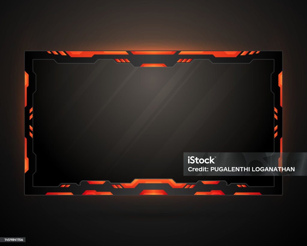 Gui Overlayus Futuristic Technology Game Overlay Gui Screen Panel For Live Video ...