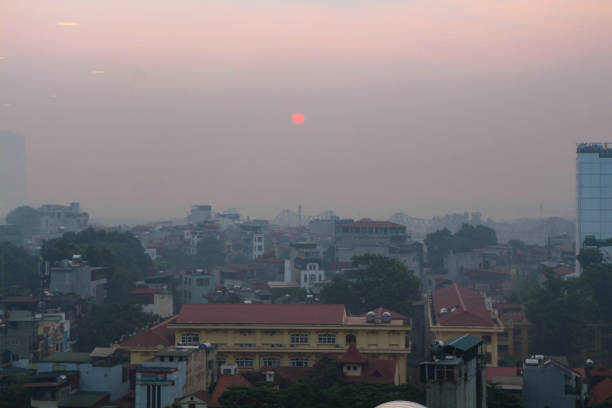 istock Dawn in Hanoi capital, Vietnam 1459843530